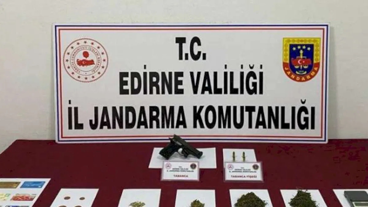 Edirne'de şüpheli şahıs dolandırıcılık malzemeleriyle yakalandı