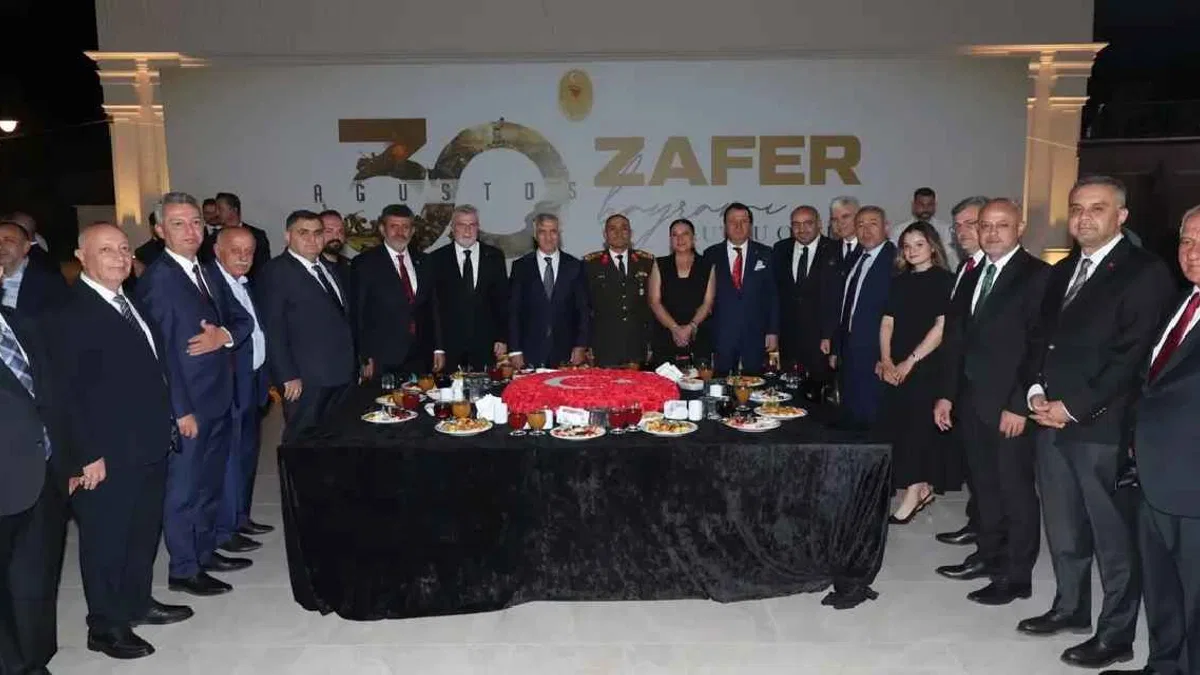 Kahramanmaraş Valiliği’nden 30 Ağustos Zafer Bayramı’na muhteşem resepsiyon