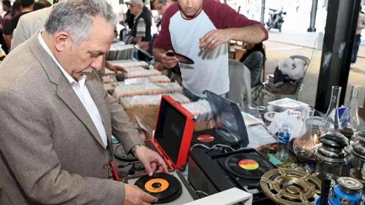 Kayseri Talas'ta antikacılar yeni yerinde