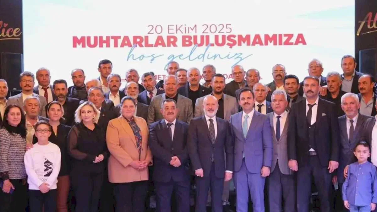 Kayseri Kocasinan muhtarları ağırladı
