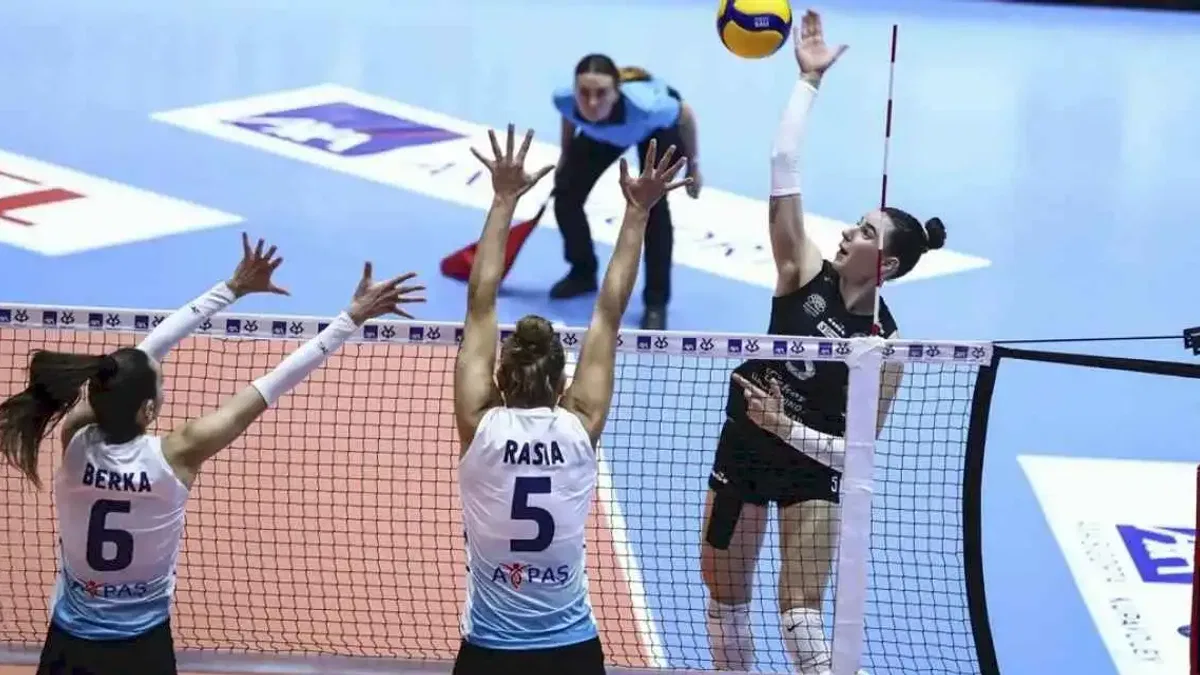 Nilüfer Belediyespor Eker, Kupa Voley'e galibiyetle başladı