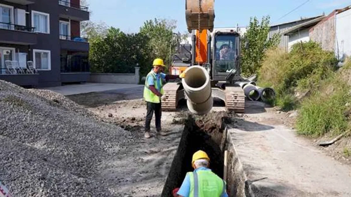 Kocaeli İSU'dan altyapı yenilemeye devam