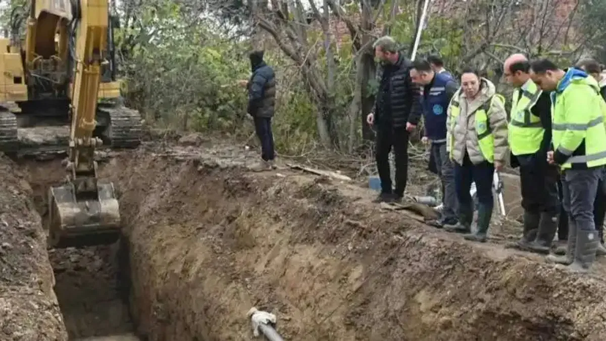 MASKİ’den Arızalanan Kolektör Hattına Hızlı Müdahale