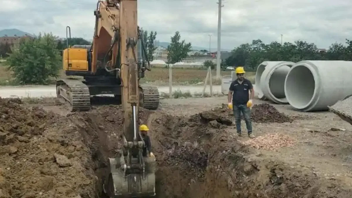 Kocaeli Kartepe'ye yeni yağmursuyu hattı