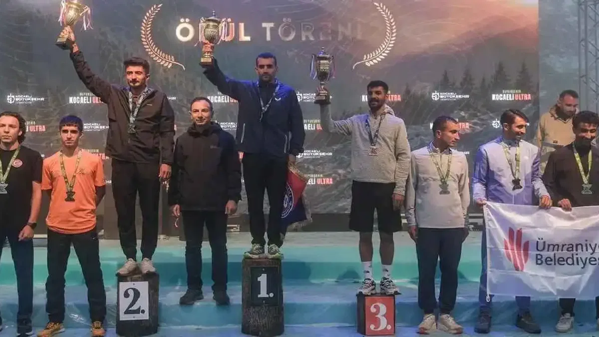 Kocaeli Ultra Trail’de kupalar sahiplerini buldu