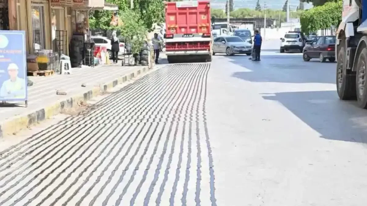 Manisa Soma’da asfalt çalışmaları tamamlandı