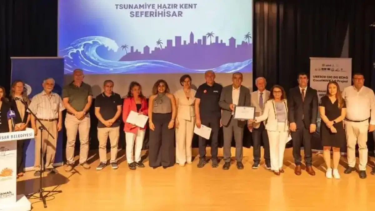 UNESCO’dan Seferihisar’a 'Tsunamiye Hazır Kent' tescili