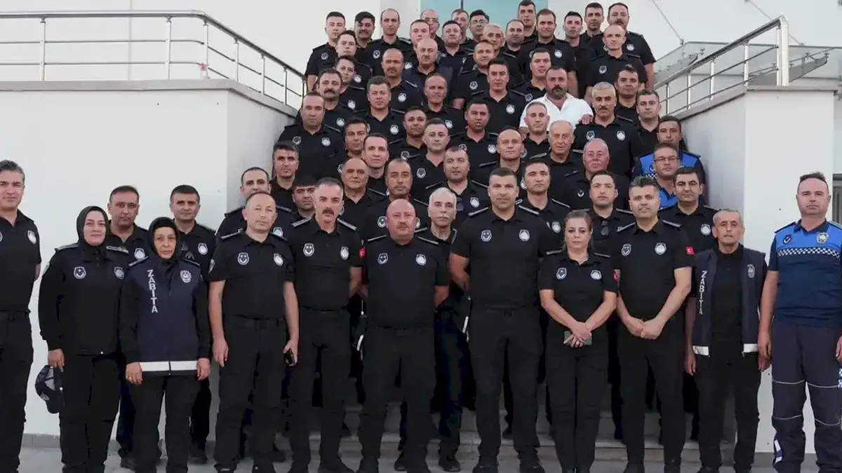 Ankara Keçiören Zabıta teşkilatına moral ve başarı takdiri