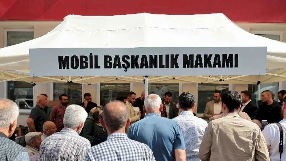 Başkan Arı ‘Mobil Başkanlık Ofisi’ uygulaması ile gönülleri fethediyor