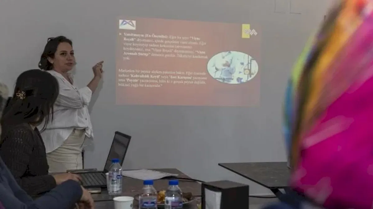 Mersin’de üretici kadınlara gıda okuryazarlığı eğitimi
