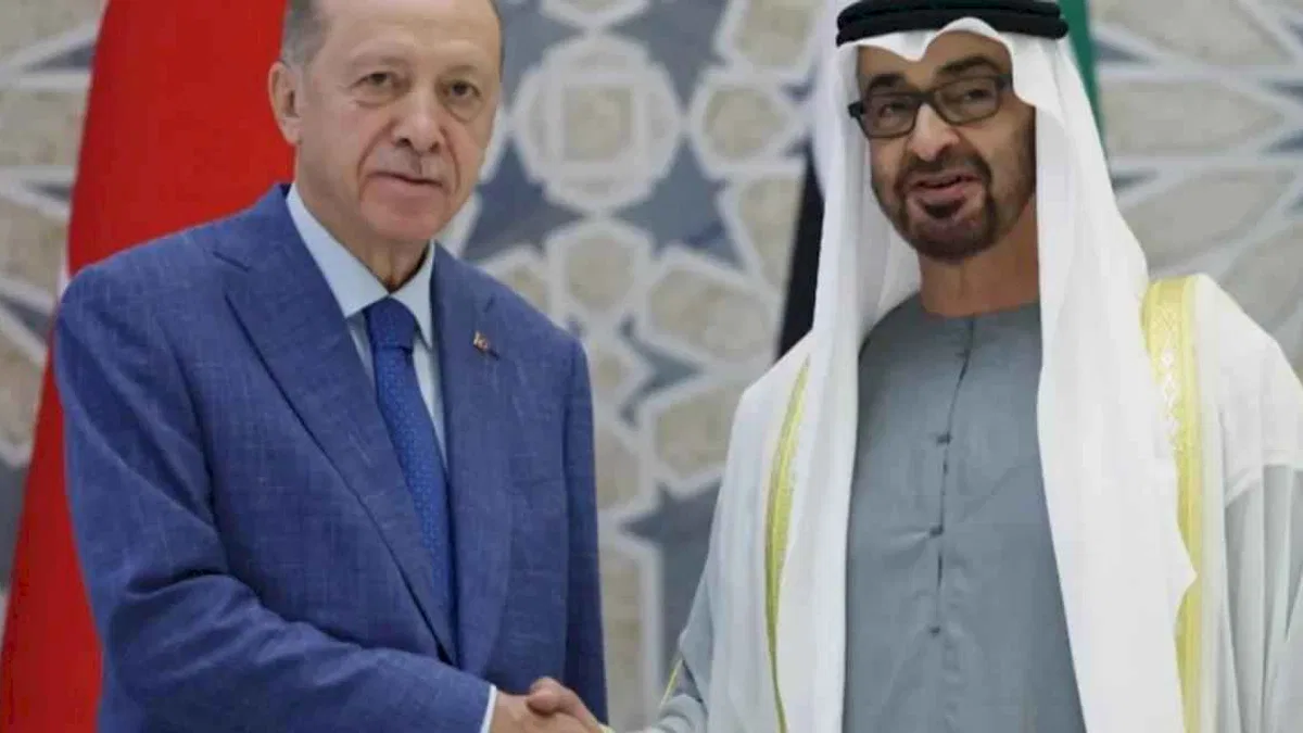 Erdoğan'ın barış diplomasisi sürüyor... Erdoğan ve Al Nahyan’dan bölgesel barış için çözüm çağrısı