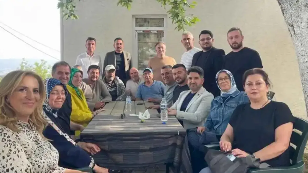 AK Parti Bursa Milletvekili Gözgeç'ten Mudanya kırsalına ziyaret