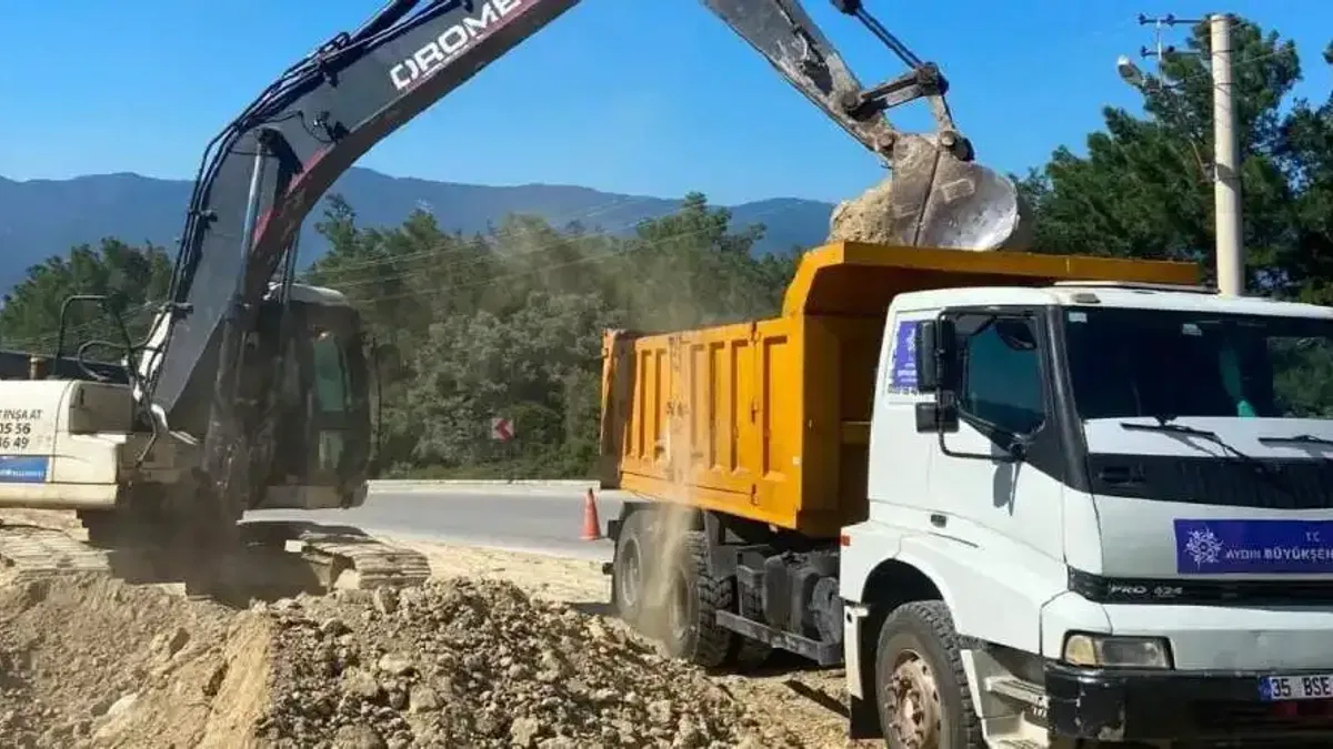Aydın’ın tüm ilçelerinde ulaşım yatırımları sürüyor