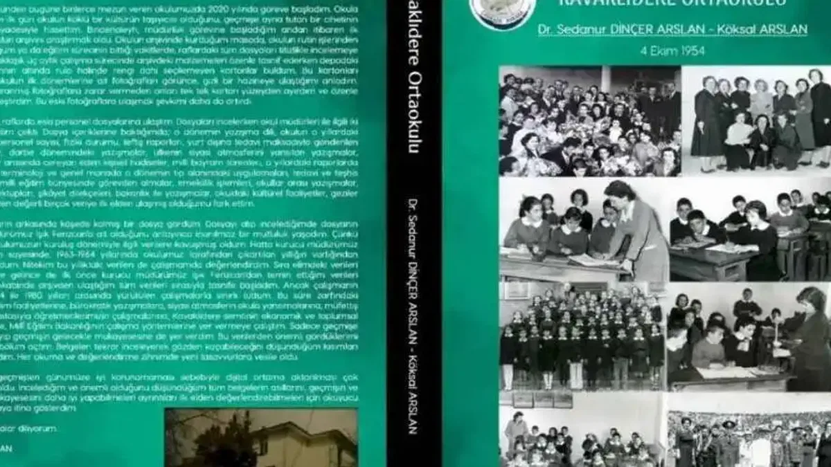 Ankara Çankaya'daki tarihi okulun arşivi kitaplaştırıldı
