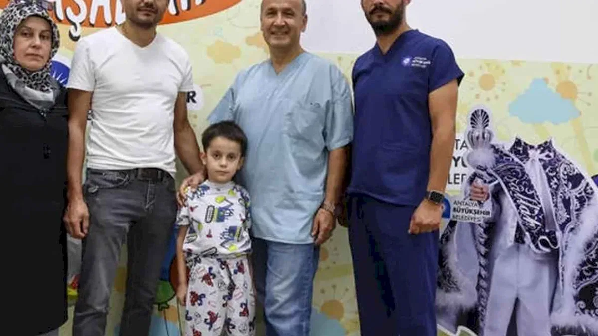 Antalya'da ücretsiz ve steril ortamda sünnet hizmeti