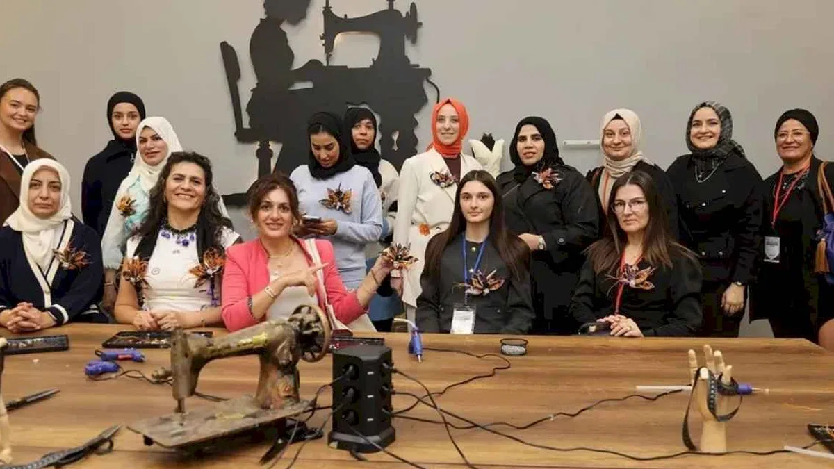 Ortadoğulu iş kadınlardan Kocaeli Moda Akademisi’ne övgü
