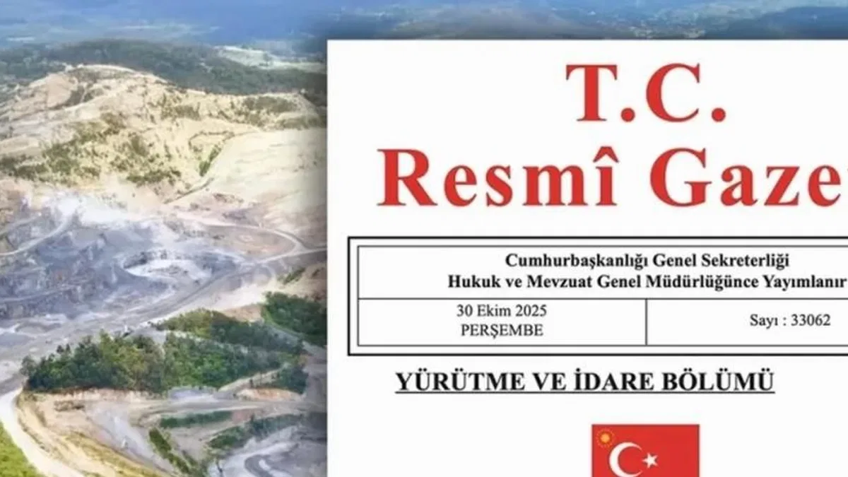Yeni maden rehabilitasyon yönetmeliği yayımlandı