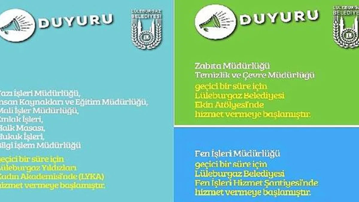 Belediye binasının taşınma işlemleri tamam!