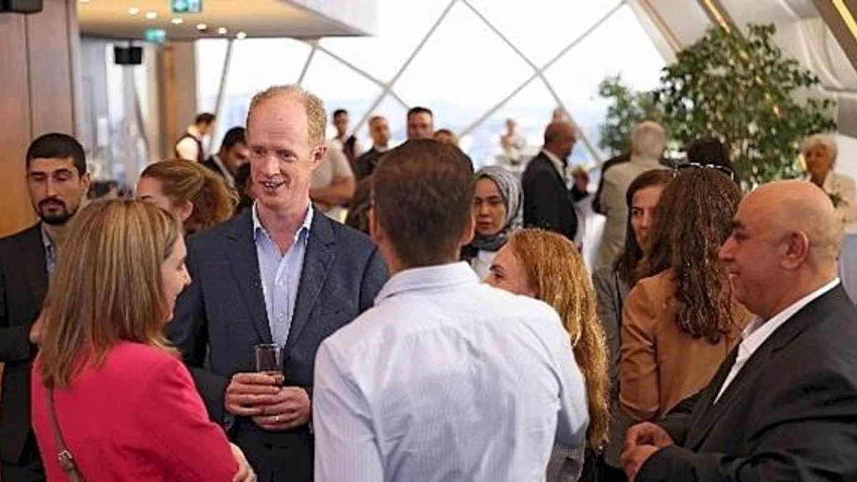 Hilton Avrupa Başkanı David Kelly Hilton Istanbul Maslak'ta