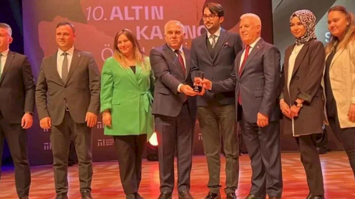 İnegöl'de 'Sürdürülebilir Hava Kalitesi Ölçüm Ağı Projesi' ödül getirdi