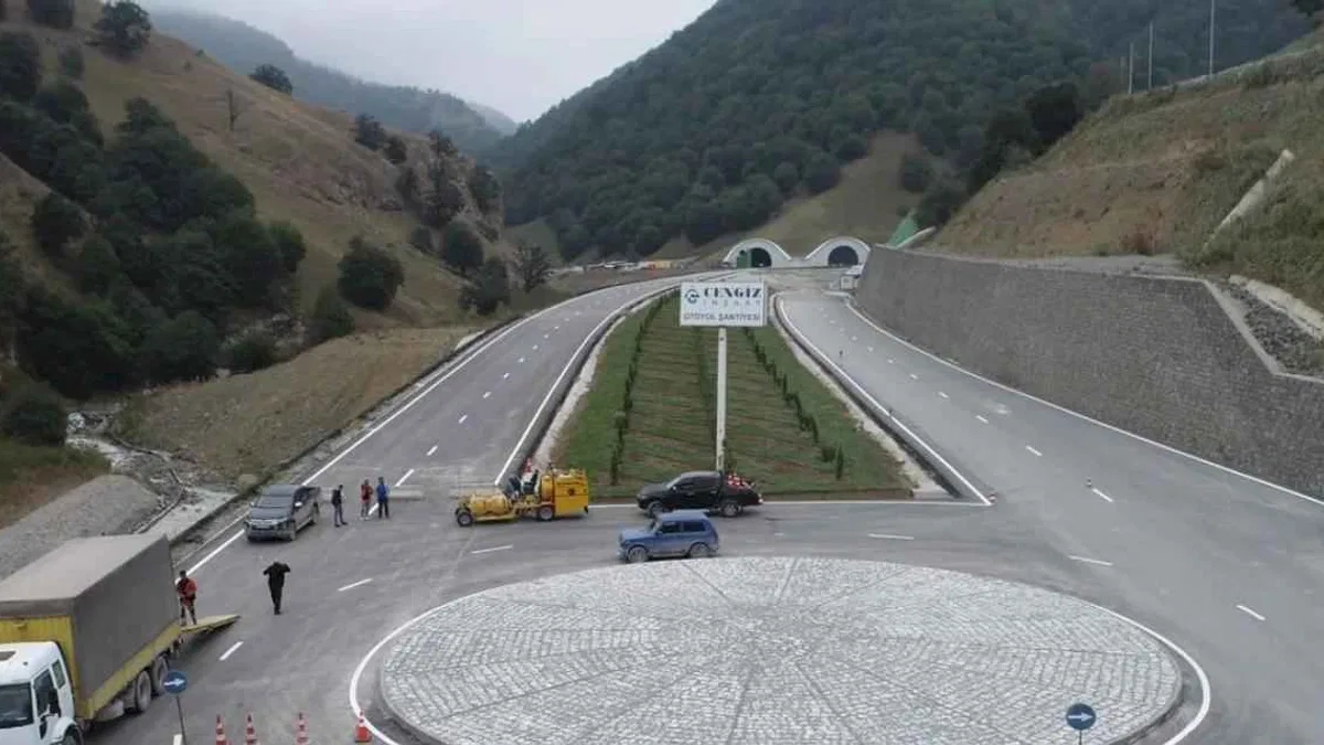 Azerbaycan Murovdağ Tüneli’nde ilk ışık göründü