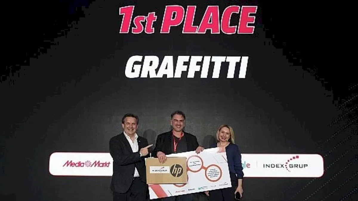 MediaMarkt Startup Challenge 2026'nın birincisi Graffiti oldu