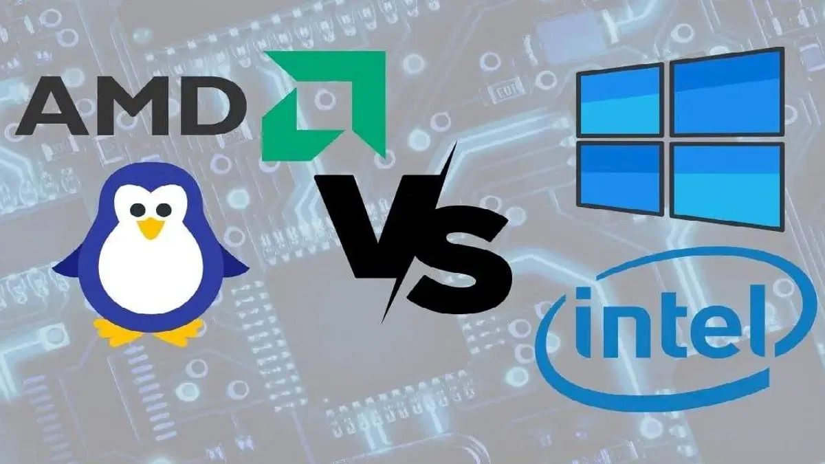 AMD İşlemciler, Linux’ta Intel’e Karşı Pazar Payı Kazanmaya Devam Ediyor