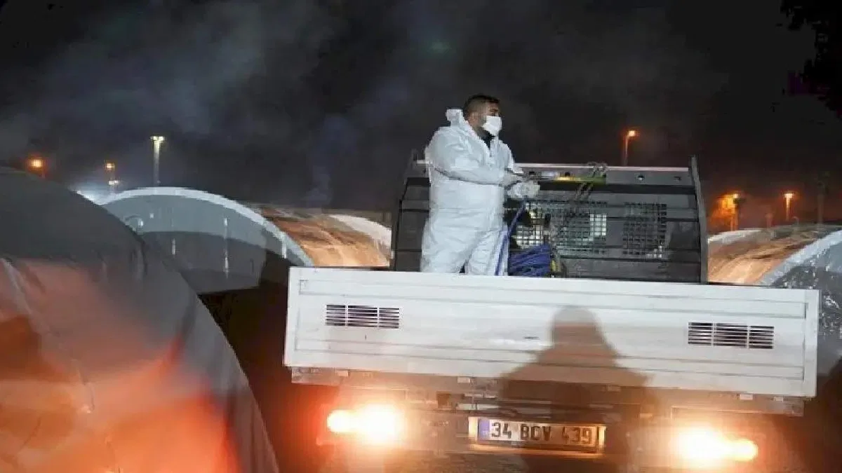 İstanbul Beylikdüzü'nden 'salgına' karşı özel mesai