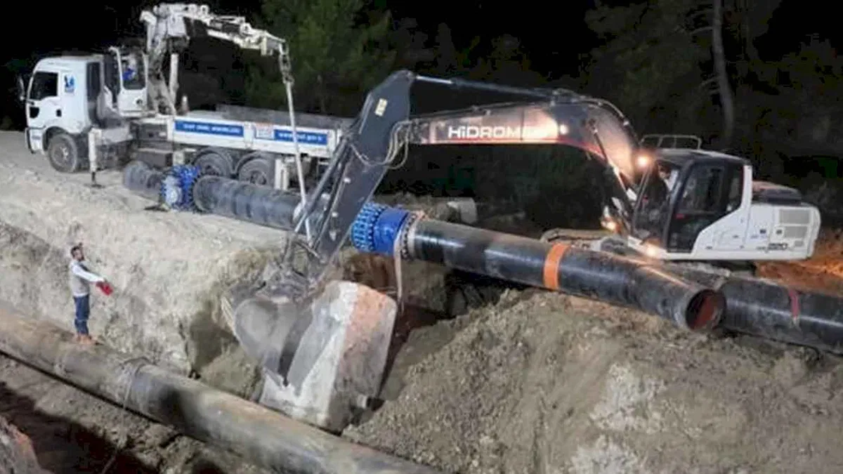 Alanya’nın içme suyu altyapısına dokunuş