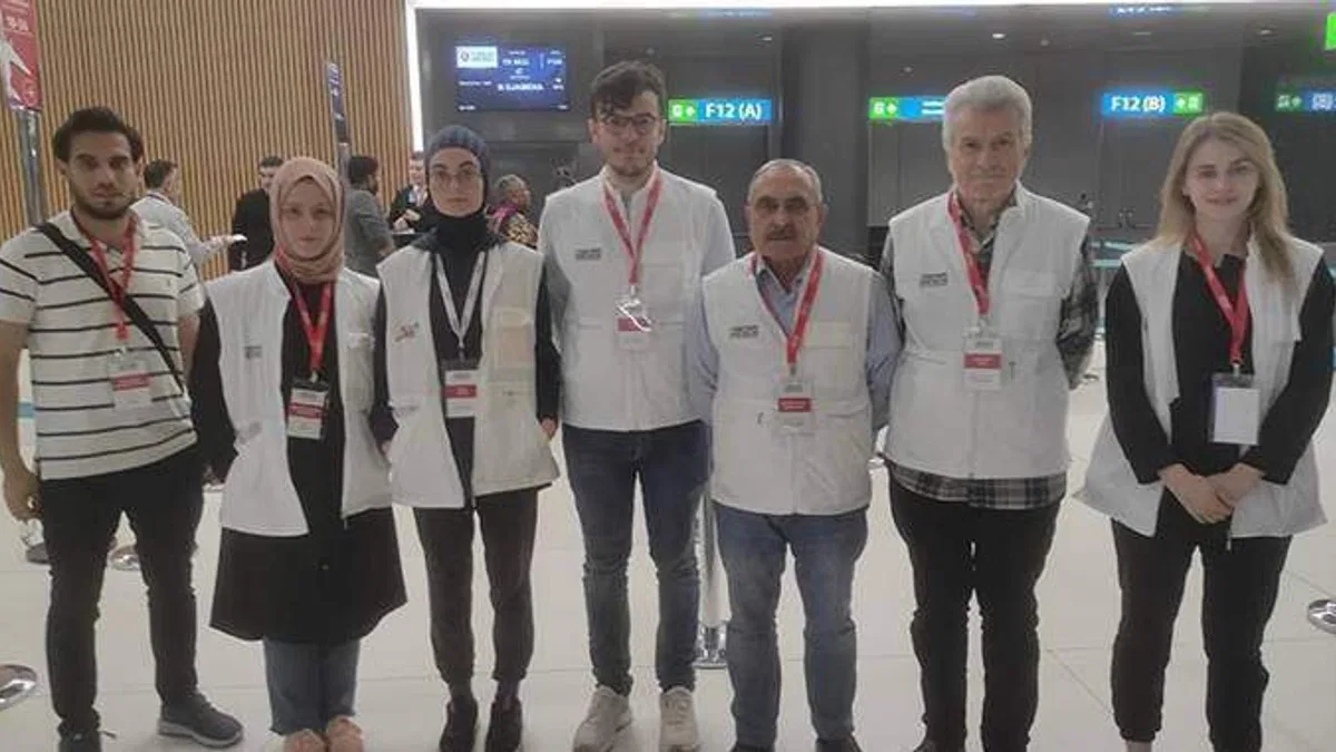 Yeryüzü Doktorları Derneği üyesi grup, sağlık taraması için Nijer'e gitti