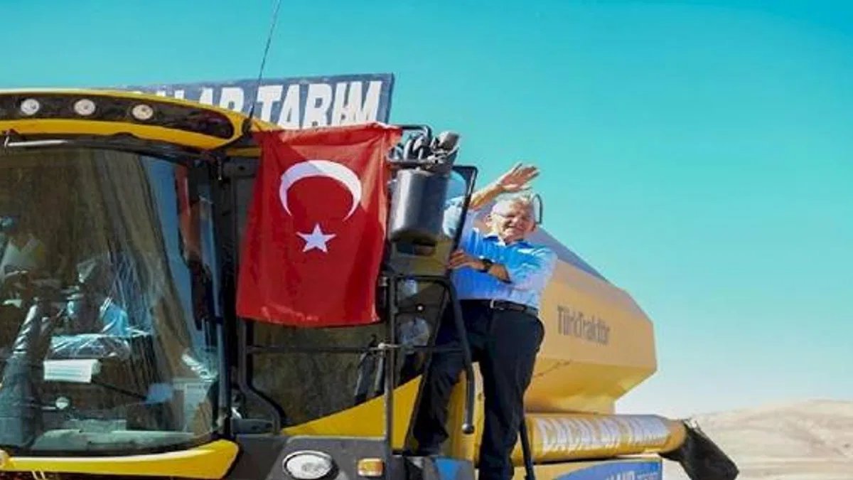 Kayseri'de tohumlar meyvelerini veriyor