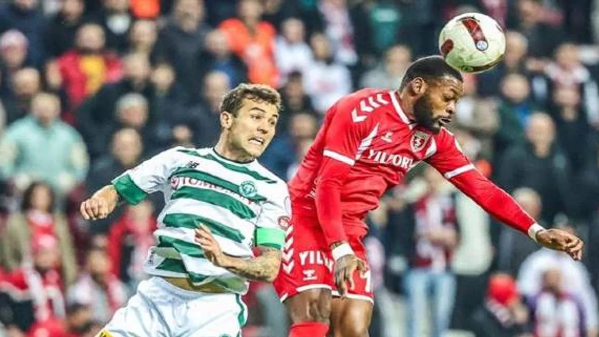 Samsunspor 1-1 Konyaspor (Maç Sonucu)