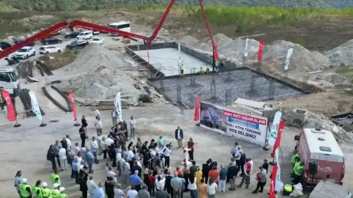 İzmit'te pati dostlara yeni yaşam alanı