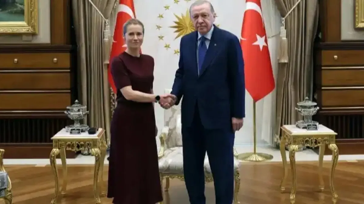Cumhurbaşkanı Erdoğan, Kallas'ı kabul etti