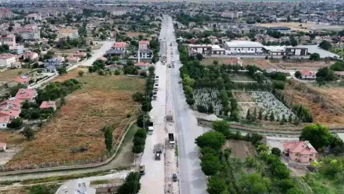 Konya Karatay'da asfalt çalışmaları