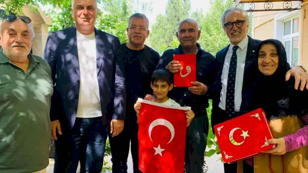 Kartepe'deki Kıbrıs Gazilerine vefa ziyareti