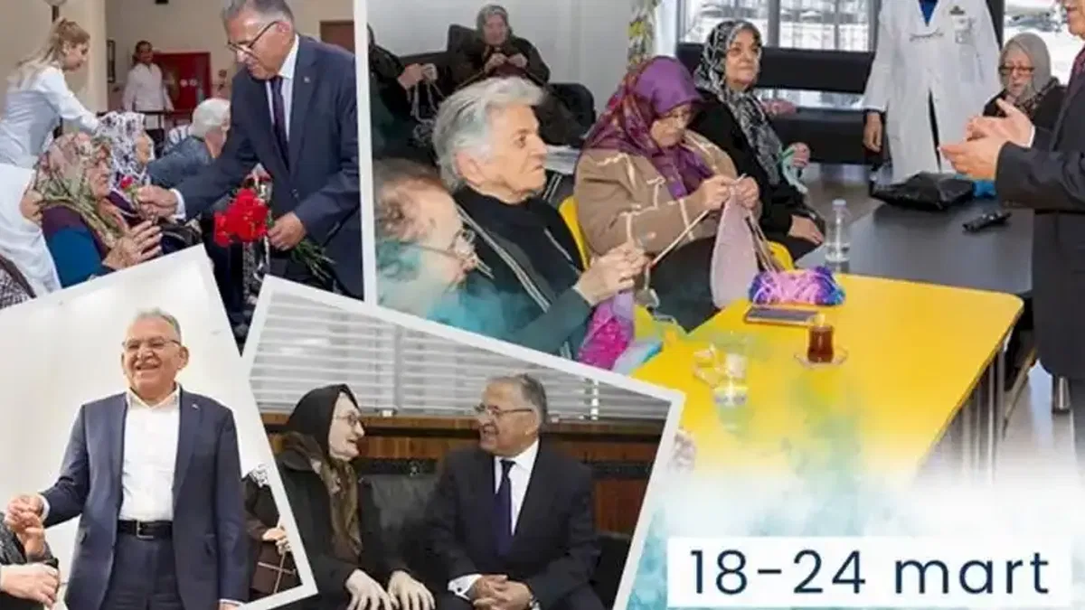 Kayseri Büyükşehir'den 'Yaşlılara Saygı' mesajı