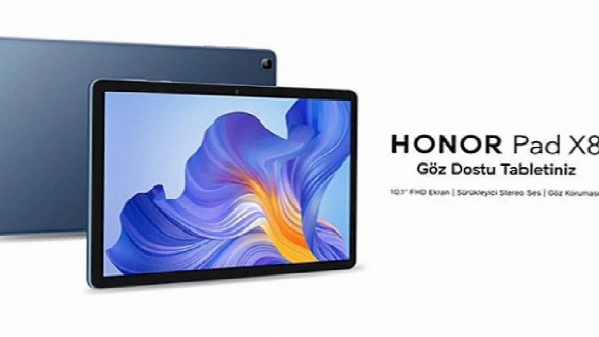 Ultra İnce Tasarımı ile HONOR Pad X8 Satışa Çıktı