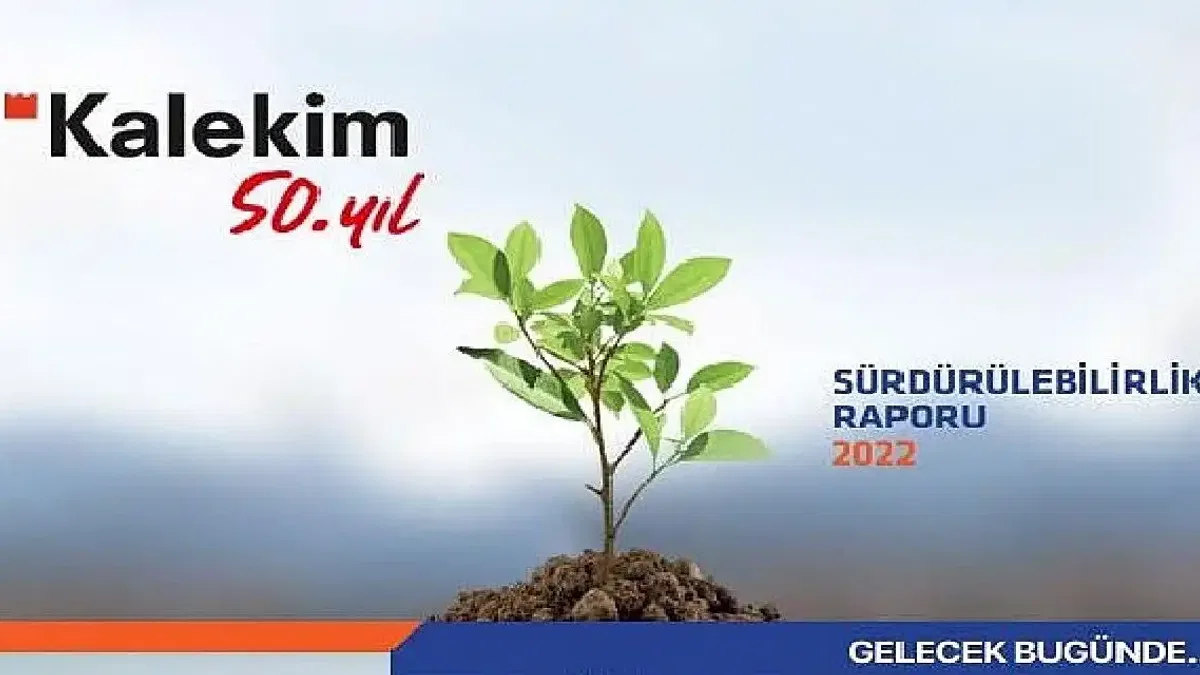 Kalekim 50'inci yılında sürdürülebilirlik raporunu yayımladı