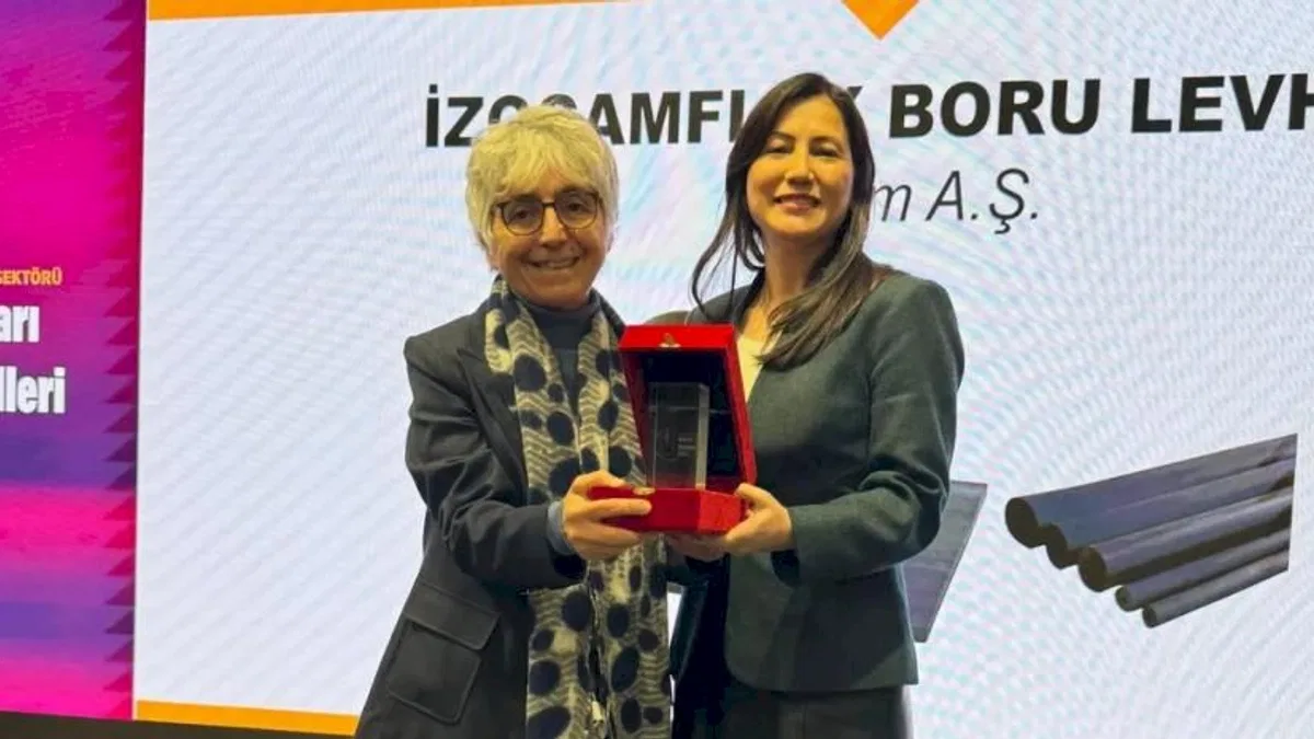 İzocam, İzocamflex ile 'Yılın Teknik Yalıtım Ödülü'nün sahibi oldu