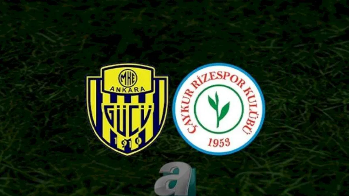 Ankaragücü - Rizespor maçı ne zaman? Saat kaçta ve hangi kanalda? | Trendyol Süper Lig