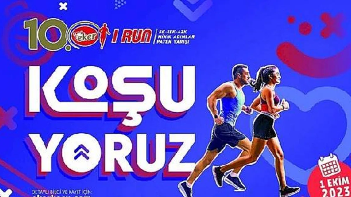 10. Eker I Run ile "Koşuyoruz"