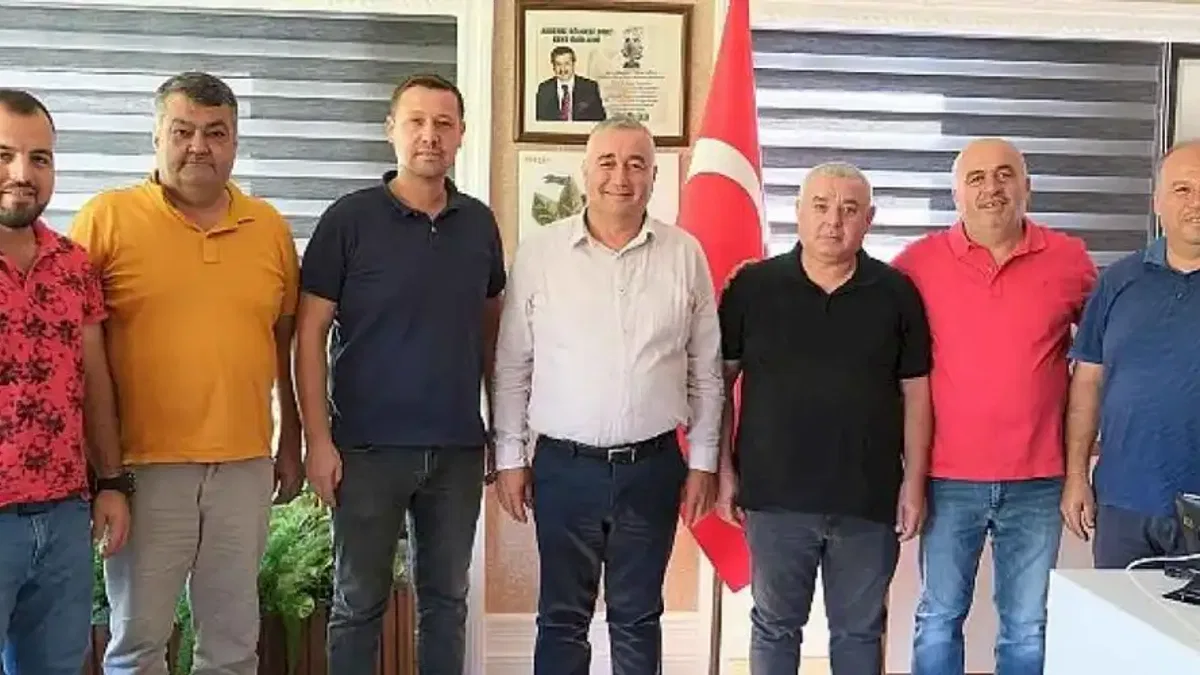 Kemer Yeni Sanayi Başkanı'ndan Akın'a ziyaret