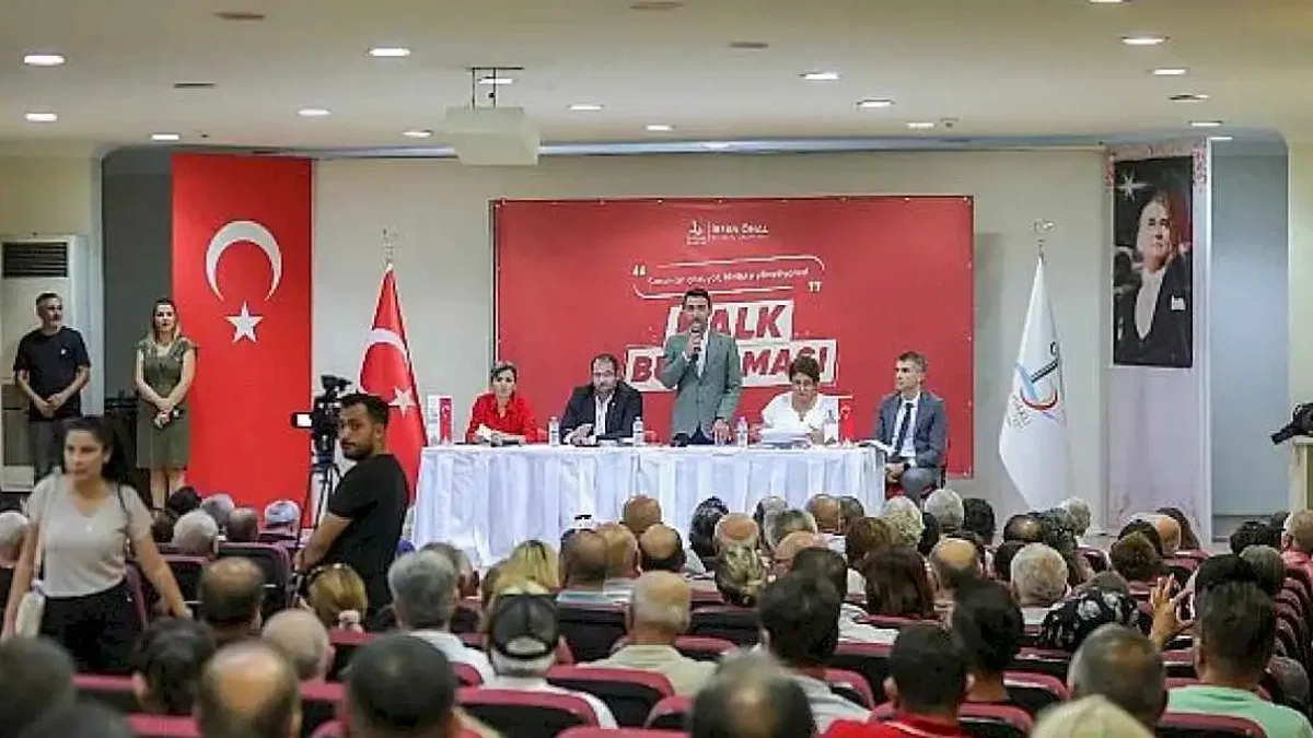 Bayraklı'da 'Halk buluşması'
