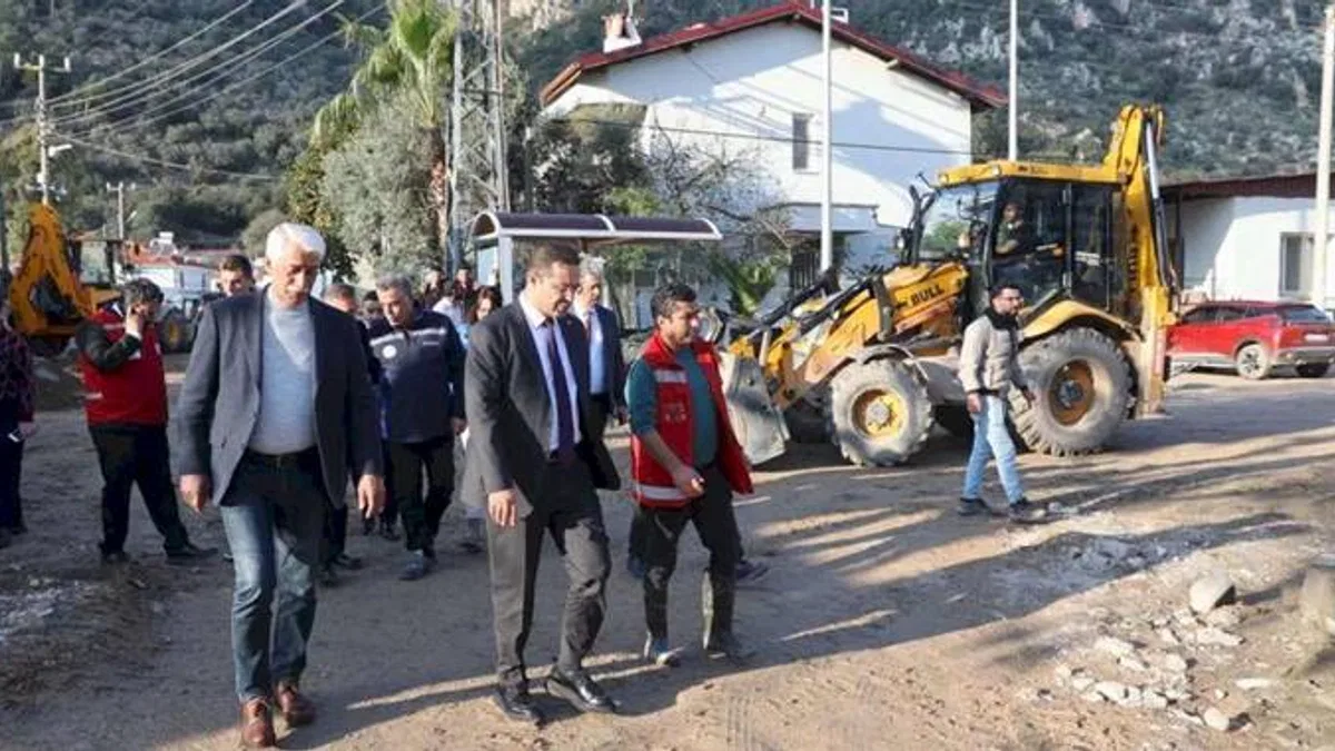 Muğla Büyükşehir'den Datça ve Ula’daki yatırımlara yerinde inceleme