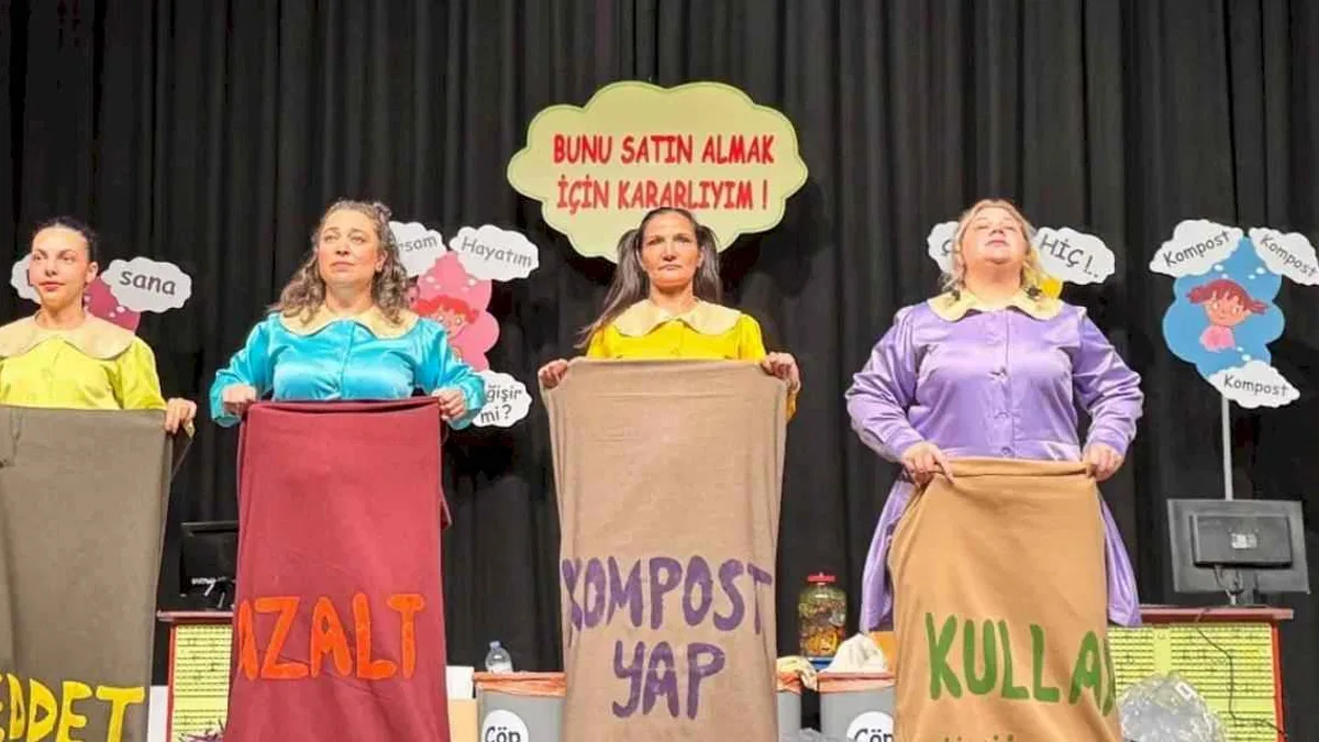 Sıfır atık tiyatrosu 10 bin çocuğa ulaşacak