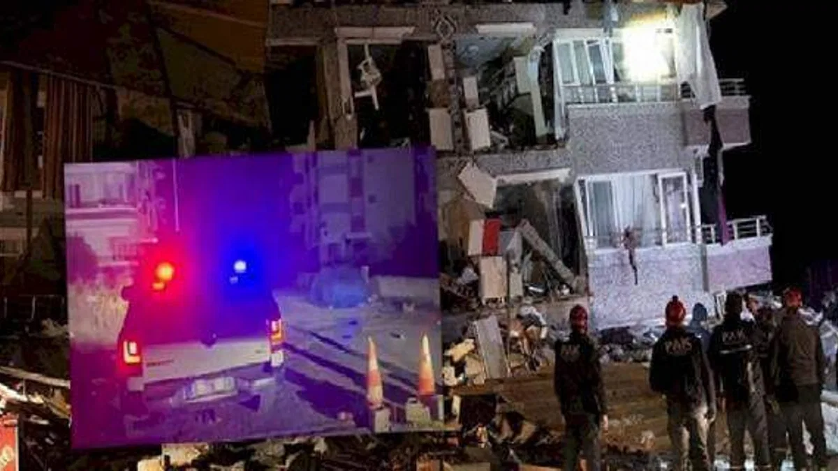 Hatay'da 6,4 ve 5,8 büyüklüğünde iki deprem! İşte sarsıntı anları