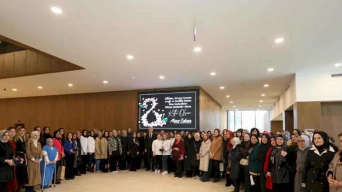 Başkan Taban’dan 8 Mart jesti