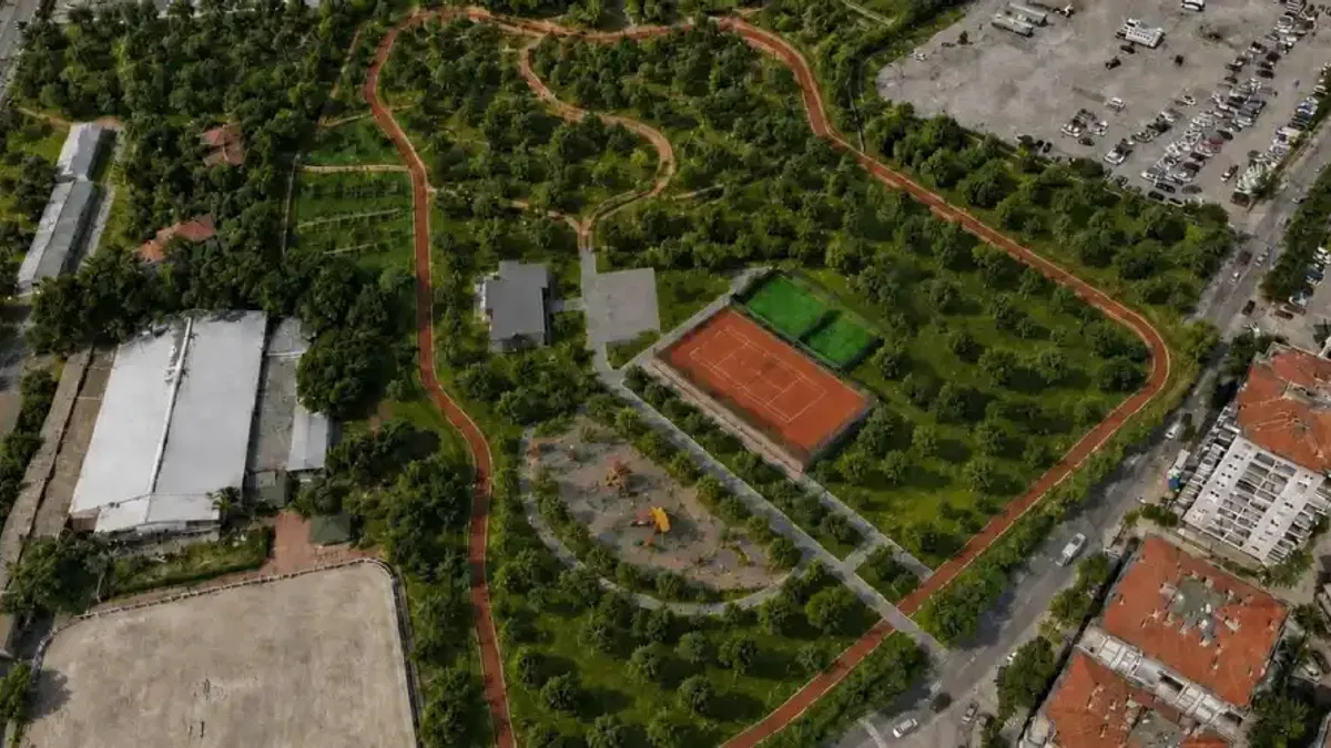 İzmir'de Aliberti Köşkü kent parkına dönüşüyor