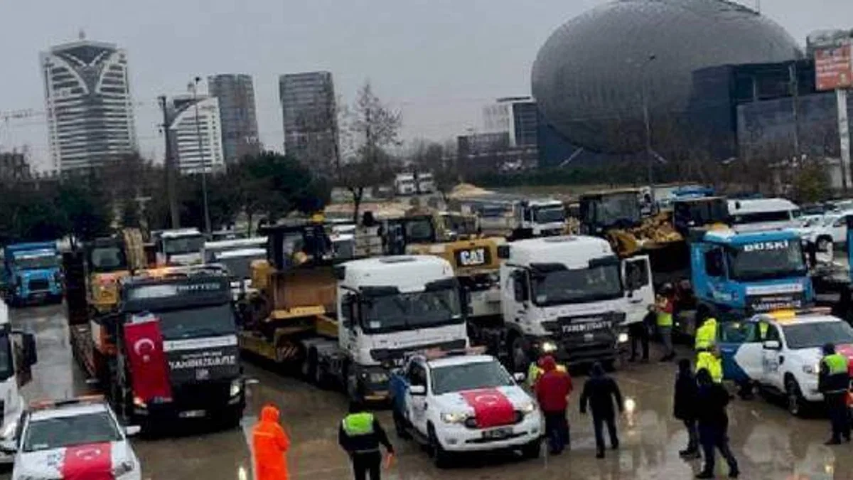 Deprem bölgesine Bursa'dan takviyeler sürüyor